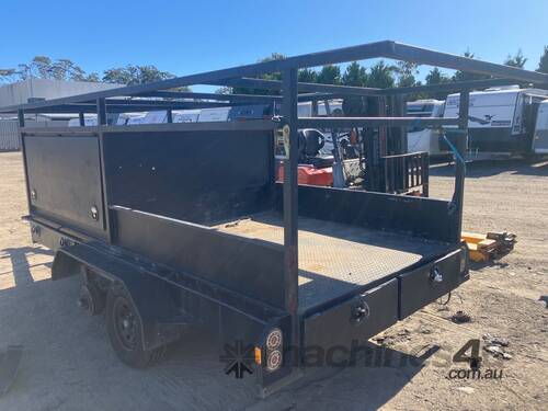 caption 2023 NT Trailers Tandem Axle Tradesman Trailer
