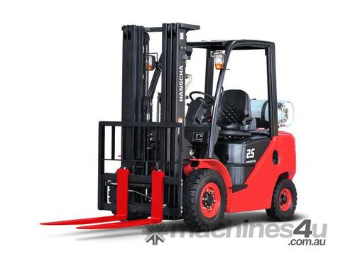 [Hangcha] CPQYD25 - 2.5 Tonne Counterbalance Forklift (LPG & Petrol)