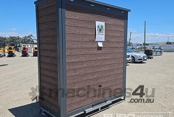 Unused BBQ House, Stainless Steel Barbecue Grill, Stainless Steel Sink