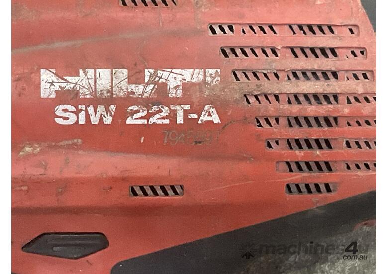 caption Hilti SIW 22T-A Cordless Impact Wrench