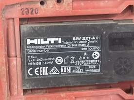 Hilti SIW 22T-A Cordless Impact Wrench - picture2' - Click to enlarge
