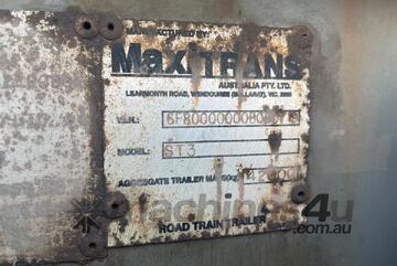 2013 Maxitrans ST3 40ft Tri Axle Skel Trailer