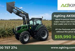 AgKing - 130HP Tractor Premium Cabin - All the features without the price tag!