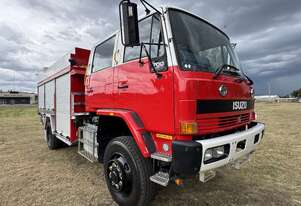 Isuzu FTS700 4X4 Crewcab Firetruck. Ex NSW Fire & Rescue Service.
