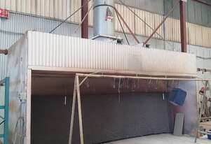   SPRAY BOOTH - OPEN FRONT