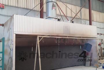   SPRAY BOOTH - OPEN FRONT