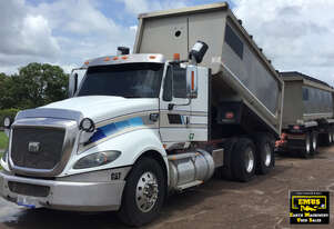 2015 Cat 630 Tipper Truck & 2017 Muscat Quad Trailer, E.M.U.S TS919