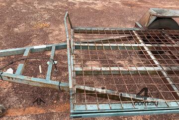 2000 Custom Tandem Axle Flat Top Trailer