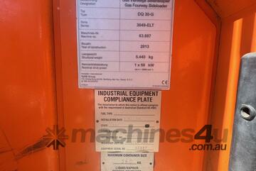 FORKLIFT 2013 DQ 30G LPG Hubtex (Series 3049-ELT)