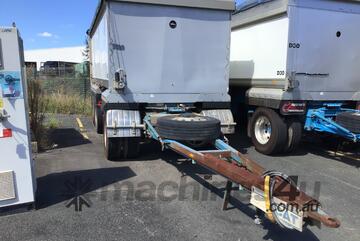 2014 Borcat 3A Dog 41261 Tri-Axle Tipper Dog Trailer