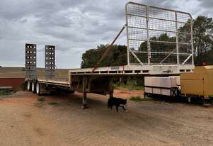 KRUEGER 45' DROP DECK TRI-AXLE TRAILER