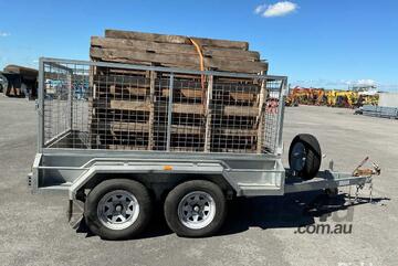 2021 Balance Trailers 8x5 Tandem Axle Cage Box Trailer