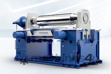 Haeusler HDR 3-Roll Plate Bending Machine