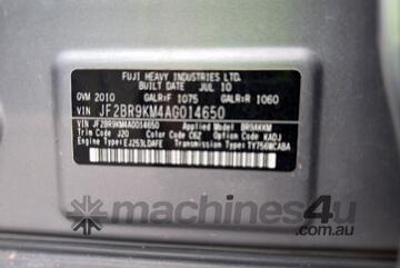 Subaru 2010   Outback Petrol