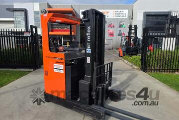 Toyota Forklift 1.6T Reach Truck - Low Hours (Unit#: AU493)