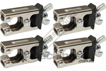 MWC-4 Micro Welding Steel Clamp Set 0 - 7mm Clamping Thickness Set of 4 Clamps