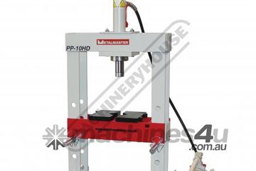 Workshop Hydraulic Bench Type Press - 10 Tonne PP-10HD Robotic Welded Steel Frame Construction Inclu