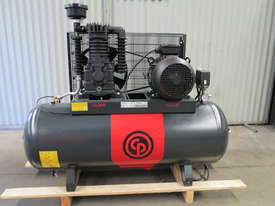 CHICAGO PNEUMATIC 2 STAGE PISTON AIR COMPRESSOR - picture0' - Click to enlarge