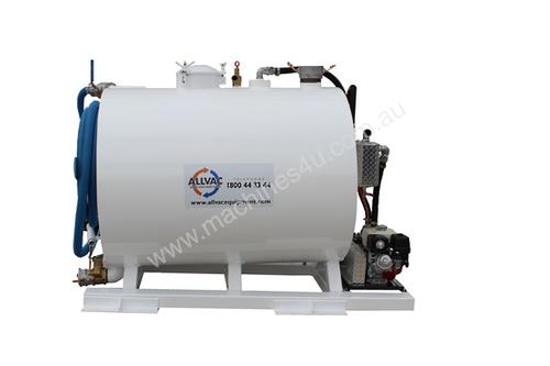 Portable Liquid Waste Tank with Water Tank