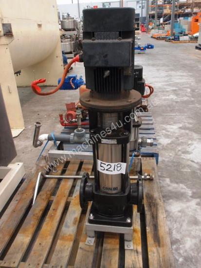 caption Multistage Pump In/Out: 100mm Dia.