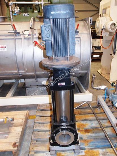 caption Multistage Pump In/Out: 100mm Dia.