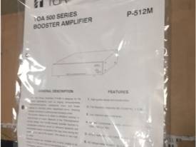 TOA P-512 500-SERIES POWER AMPLIFIER #G - picture0' - Click to enlarge