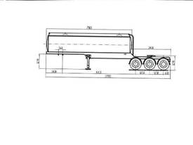 Water tank trailer 23500lt  - picture0' - Click to enlarge