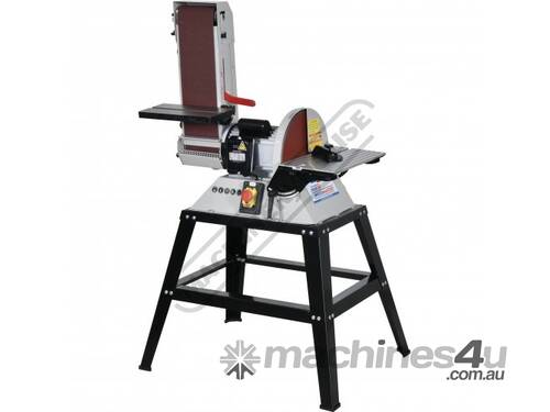 L-612A Belt & Disc Linisher Sander Vertical or Horizontal Linishing Position 150 x 1220mm (W x L) Be