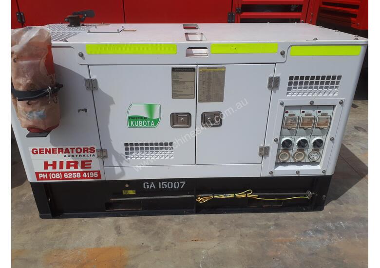 caption 12.5KVA Minespec Kubota power Generator