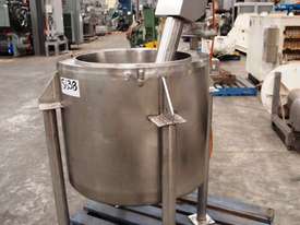 Stainless Steel Jacketed Mixing Tank, Capacity: 120Lt - picture0' - Click to enlarge