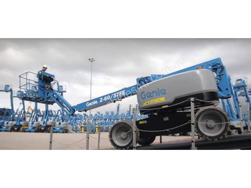 THE NEW Z™-60/37FE ARTICULATING BOOM LIFT