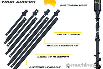 Digga XO / XT 75 Auger extensions - 5-8t
