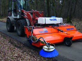 Road Sweeper Bucket Angle Broom - picture0' - Click to enlarge