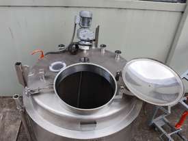 Stainless Steel Dimple Jacketed Mixing Tank - picture0' - Click to enlarge