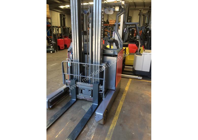 2013 Roll Out Nichiyu Reach Truck 1.6ton 7.3m side Shift 2000hrs Great Battery !