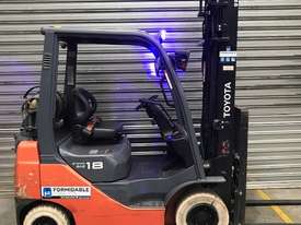 Toyota 32-8FG18 LPG / Petrol Counterbalance Forklift - picture0' - Click to enlarge
