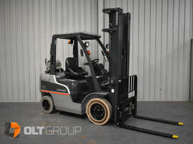 Nissan 2.5 tonne forklift 6m lift height markless tyres sideshift fork positioner LPG - picture2' - Click to enlarge