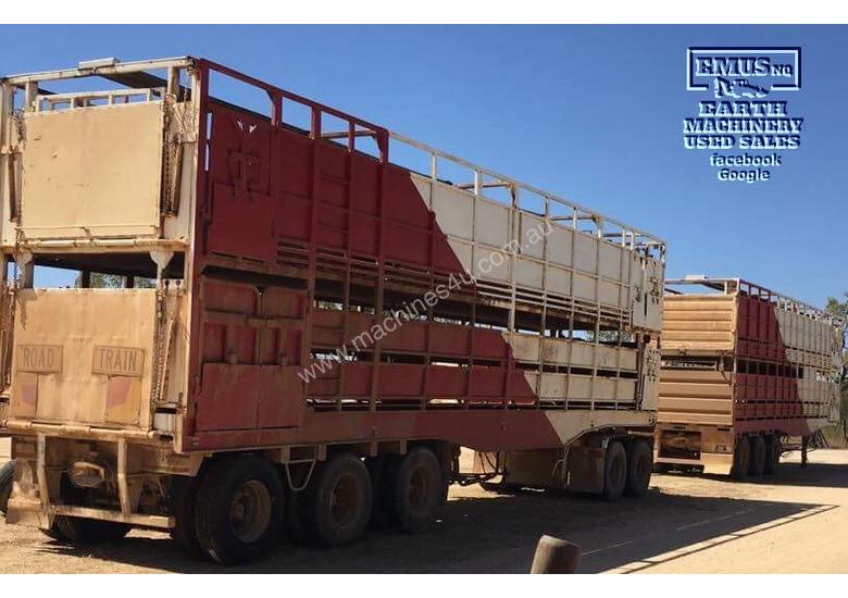 caption Haulmark Double Deck Cattle Crates x 3, Massive Price Drop