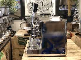 GAGGIA VINTAGE LEVER 2 GROUP ESPRESSO COFFEE MACHINE & GRINDER CAFE LATTE BEANS - picture2' - Click to enlarge