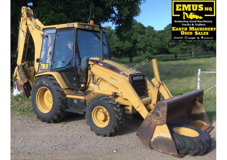 caption CAT 426C Backhoe, 4WD, very tidy. MS493