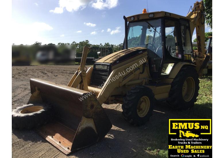 caption CAT 426C Backhoe, 4WD, very tidy. MS493