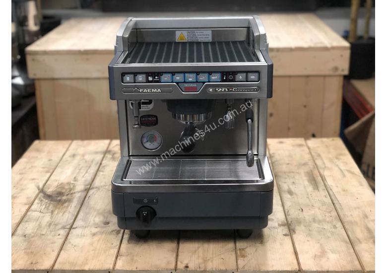Used faema FAEMA E98 COMPACT 1 GROUP GREY ESPRESSO COFFEE MACHINE