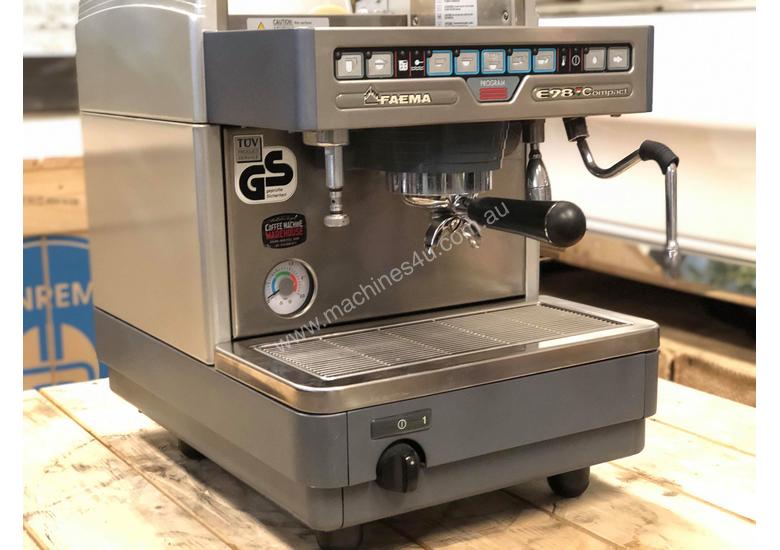 Used faema FAEMA E98 COMPACT 1 GROUP GREY ESPRESSO COFFEE MACHINE