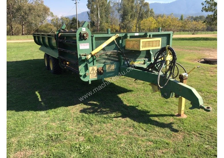 Used Agmech Agmech 6 Bale Bale Wagon Feedout Hay Forage Equip Bale