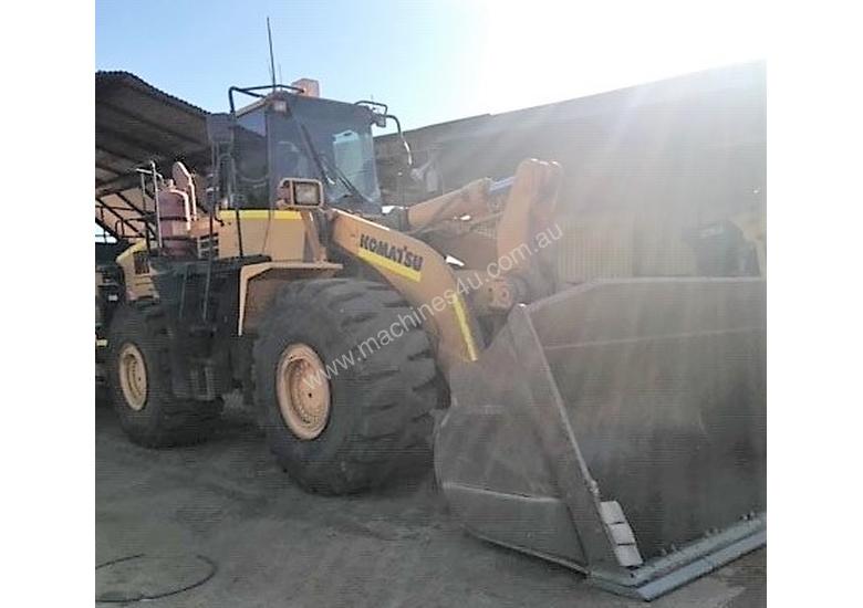 caption 2013 KOMATSU WA500-6 LOADER