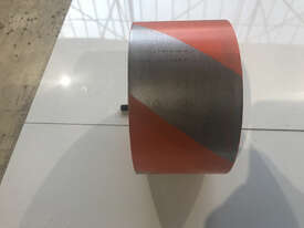 Orange Silver Barricade Tape 100m x 75mm - Box of 20 - picture0' - Click to enlarge