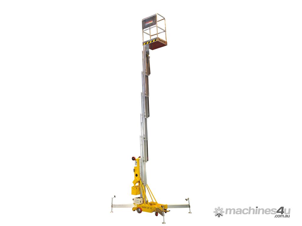 Hire 2021 haulotte QUICKUP 12 Personnel Lifts in DANDENONG SOUTH, VIC