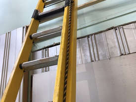  Branach Fibreglass 3.9 - 6.4m Ladder, Exofit Harness and Fall Arestor - picture1' - Click to enlarge