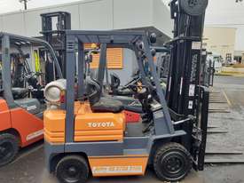 TOYOTA 5FG18 Forklift 6000Mm Lift Standard Mast Side Shift $7,999+GST NEGOTIABLE - picture0' - Click to enlarge