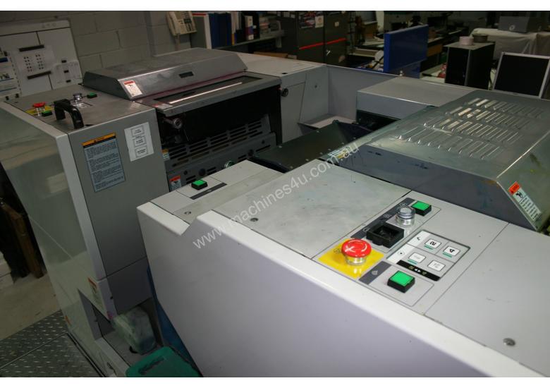 caption RYOBI 3404E-DI A3 Portrait 4-Colour Offset Press with Built-in Direct Imaging